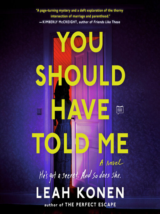 Cover image for You Should Have Told Me